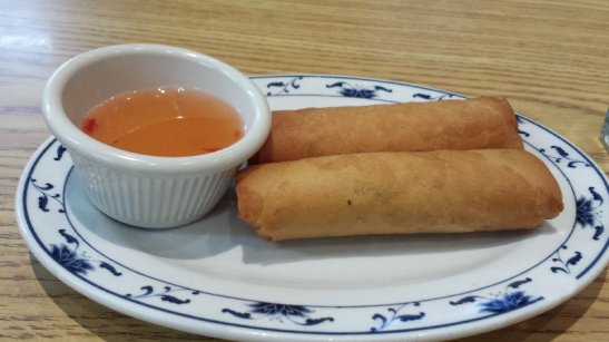 Don't go egg roll - SPRING ROLL!