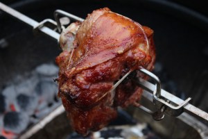 hock on the rotisserie