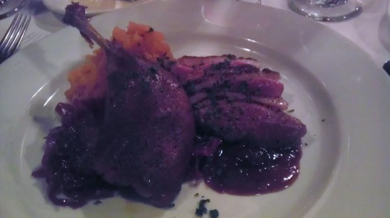 Duck Two Ways. If there is duck on the menu, you can bet I'm going to order it.