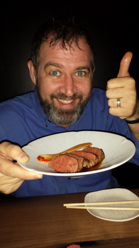 Wagyu beef slices + Jerry