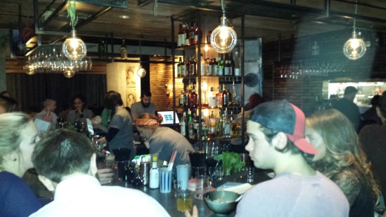 Is the bar blurry, or was that me?